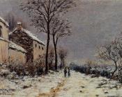 阿尔弗莱德 西斯莱 : The Effect of Snow at Veneux